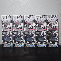 POKEMON TCG BOOSTER BUNDLE X5 BLACK BOLT X5 WHITE FLARE - Image 1