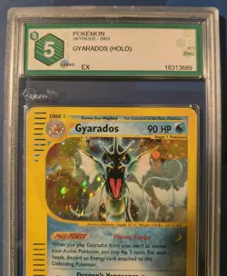 Pokemon Gyarados H10/H32 Skyridge Holo 2003 WOTC Ultra Rare Graded GRAAD 5 - Image 3
