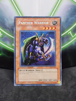 Yugioh Panther Warrior CT2-EN006 Secret Rare NM - Image 1