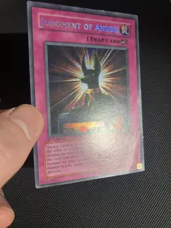 Yugioh Judgment of Anubis DCR-105 Secret Rare 1st Edition NA English - Image 3