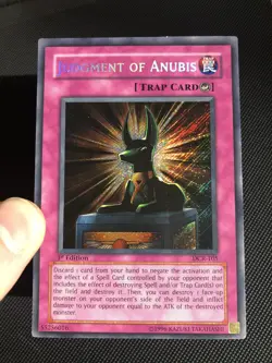 Yugioh Judgment of Anubis DCR-105 Secret Rare 1st Edition NA English - Image 5