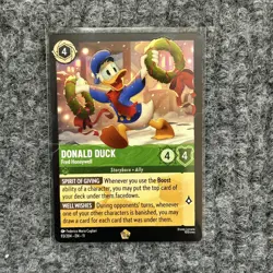 Disney Lorcana Winterspell Donald Duck Fred Honeywell 93/204 Legendary NM - Image 1