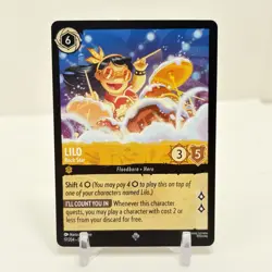 Disney Lorcana Winterspell Lilo Rock Star 17/204 NM - Image 1
