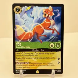 Disney Lorcana Winterspell Tod Knows All The Tricks 92/204 NM - Image 1