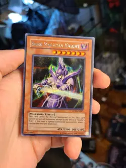 Yugioh Dark Magician Knight ROD-EN001 Prismatic Secret Rare - Image 1