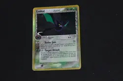 Pokemon Card MP Holo Rare Crobat 2/113 EX Delta Species - Image 1