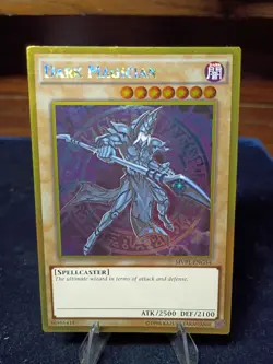 Yugioh Dark Magician MVP1-ENG54 Unlimited -Gold Rare Holo - NM 💎 - Image 1
