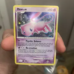 Mew 15/132 Secret Wonders Holo Crazy Cool 🩸🩸Holo Bleed 🩸All Throught The Card - Image 1