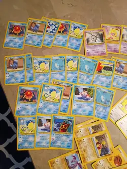 112 Vintage Pokemon Card Lot Neo Revelation LP HP - Image 2