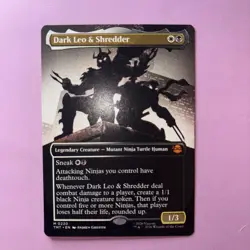 Dark Leo & Shredder Teenage Mutant Ninja Turtles Regular M0220 - Image 1