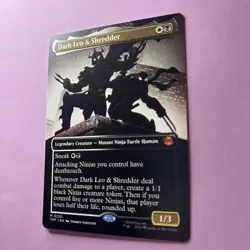 Dark Leo & Shredder Teenage Mutant Ninja Turtles Regular M0220 - Image 4