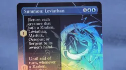 MTG FOIL Summon: Leviathan Borderless - FINAL FANTASY #361 🔮 - Image 2