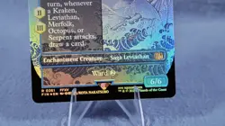 MTG FOIL Summon: Leviathan Borderless - FINAL FANTASY #361 🔮 - Image 3