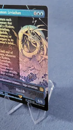 MTG FOIL Summon: Leviathan Borderless - FINAL FANTASY #361 🔮 - Image 4
