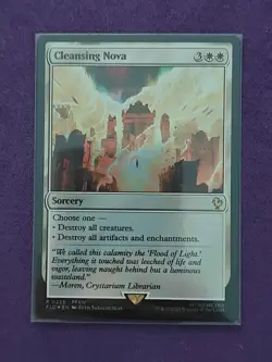 Cleansing Nova (Surge Foil) #235 (NM) Final Fantasy FIC Magic MTG - Image 1