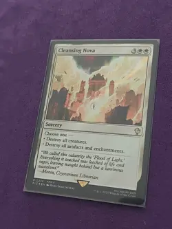 Cleansing Nova (Surge Foil) #235 (NM) Final Fantasy FIC Magic MTG - Image 2