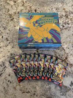 Pokemon Ascended Heroes ETB | AND 10x Booster Pack Lot | FACTORY SEALED. - Image 1