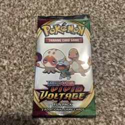 POKEMON SWORD & SHIELD VIVID VOLTAGE SAMPLING/FUN BOOSTER PACKS SEALED - Image 1