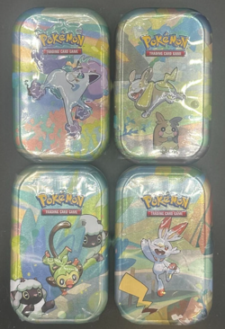 Pokemon Galar Pals Mini Tins - Lot of 4 Sealed - Image 1