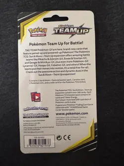 Pokemon TCG Pikachu SM162 Team Up Holo Blister NM/Mint Condition Sealed New - Image 3