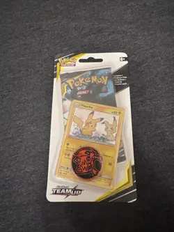 Pokemon TCG Pikachu SM162 Team Up Holo Blister NM/Mint Condition Sealed New - Image 5