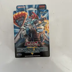 YUGIOH 1ST ED MECHANIZED MADNESS STRUCTURE DECK FACTORY SEALED NEW - Image 1