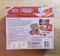 Pokemon TCG Sun & Moon Unbroken Bonds Elite Trainer Box SEALED NEW ETB (MINT) - Image 2