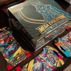 Pokemon Mega Evolution Lucario Elite Trainer Box Combo with 5 Sleeved Boosters - Image 2