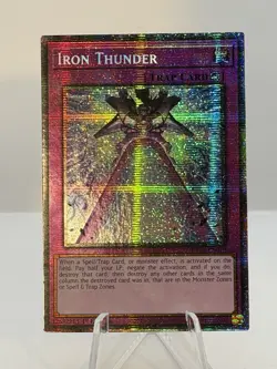 Iron Thunder (Starlight Rare) RA05-EN079 Starlight Rare Yu-Gi-Oh Near Mint - Image 1