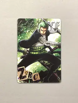 Roronoa Zoro - One Piece Caramel Popcorn Card 002 - Memorial Log 3 - Japanese - Image 1