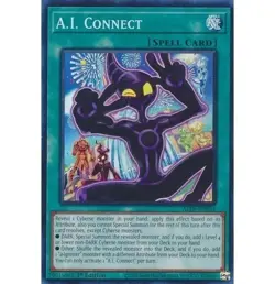 Yugioh - A.I. Connect (Super Rare) (1st Edition) - ALIN-EN054 P - Image 1