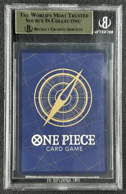 MONKEY.D.LUFFY BGS 10 PRISTINE 2025 ONE PIECE PROMOS JPN #ST21-014 SR 20TH 3615 - Image 2