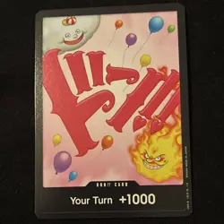 Bandai Don!! Card Your Turn +1000 One Piece CCG Standard Regular Card - Image 1