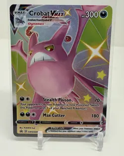Crobat VMAX SWSH099 Holo SWSH: Sword & Shield Promo Pokemon Card - Image 1