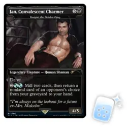 IAN, CONVALESCENT CHARMER (TASIGUR, THE GOLDEN FANG) Secret Lair Magic MTG CARD - Image 1