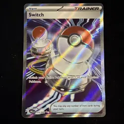 Pokemon SWITCH 123/94 Common Holo Ultra Rare Trainer Card TCG Phantasmal Flames - Image 1