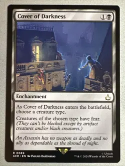 MTG / Cover of Darkness / ACR / #89 / Regular / Rare / NM - Image 1