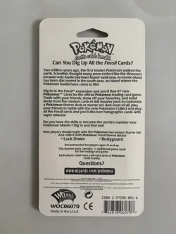 Pokemon TCG Fossil Blister Booster Pack Brand New Factory Sealed Aerodactyl Art - Image 2