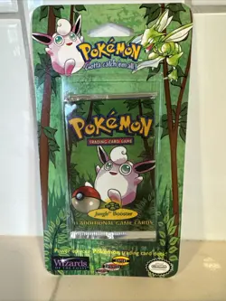1999 Pokemon Jungle Blister Pack – Wigglytuff Artwork (Factory Sealed) - Image 1