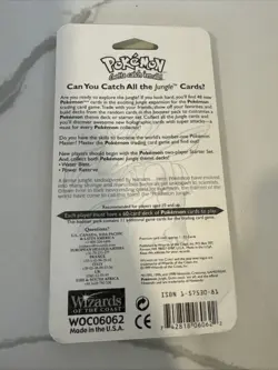 1999 Pokemon Jungle Blister Pack – Wigglytuff Artwork (Factory Sealed) - Image 3