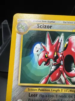1999 Pokemon Wizards Black Star Promos Scizor #33 LP-/MP - Image 2