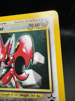 1999 Pokemon Wizards Black Star Promos Scizor #33 LP-/MP - Image 4