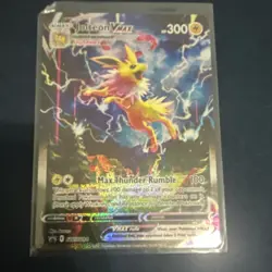 Pokemon Jolteon V Promo Holo SWSH183 Sword & Shield 190 HP Pin Missile - Image 1