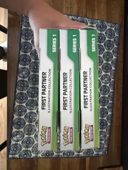 Pokemon TCG First Partner Illustration Collection Series x 3 New Sealed - Image 4