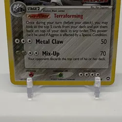 Aggron Reverse Holo Rare EX Power Keepers Stamped 1/108 Pokemon TCG MP - Image 3