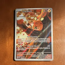 Nintendo Pokemon TCG Dedenne POR 092/088 Holo Lightning 70 HP EN - Image 1