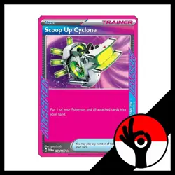 Pokemon TCG: Twilight Masquerade - 162/167 - Ace Spec Scoop Up Cyclone - Image 1