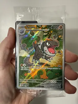 Pokemon Perfect Order Tyrunt 070 ETB Black Star Promo Sealed - Image 1