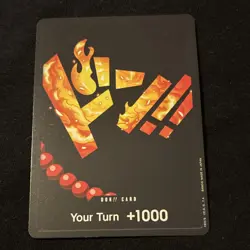 Bandai Don!! Card Your Turn +1000 One Piece CCG Standard Regular Card - Image 1