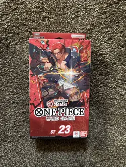 One Piece Card Game – Starter Deck RED Shanks ST‑23 | English | Sealed - Image 1